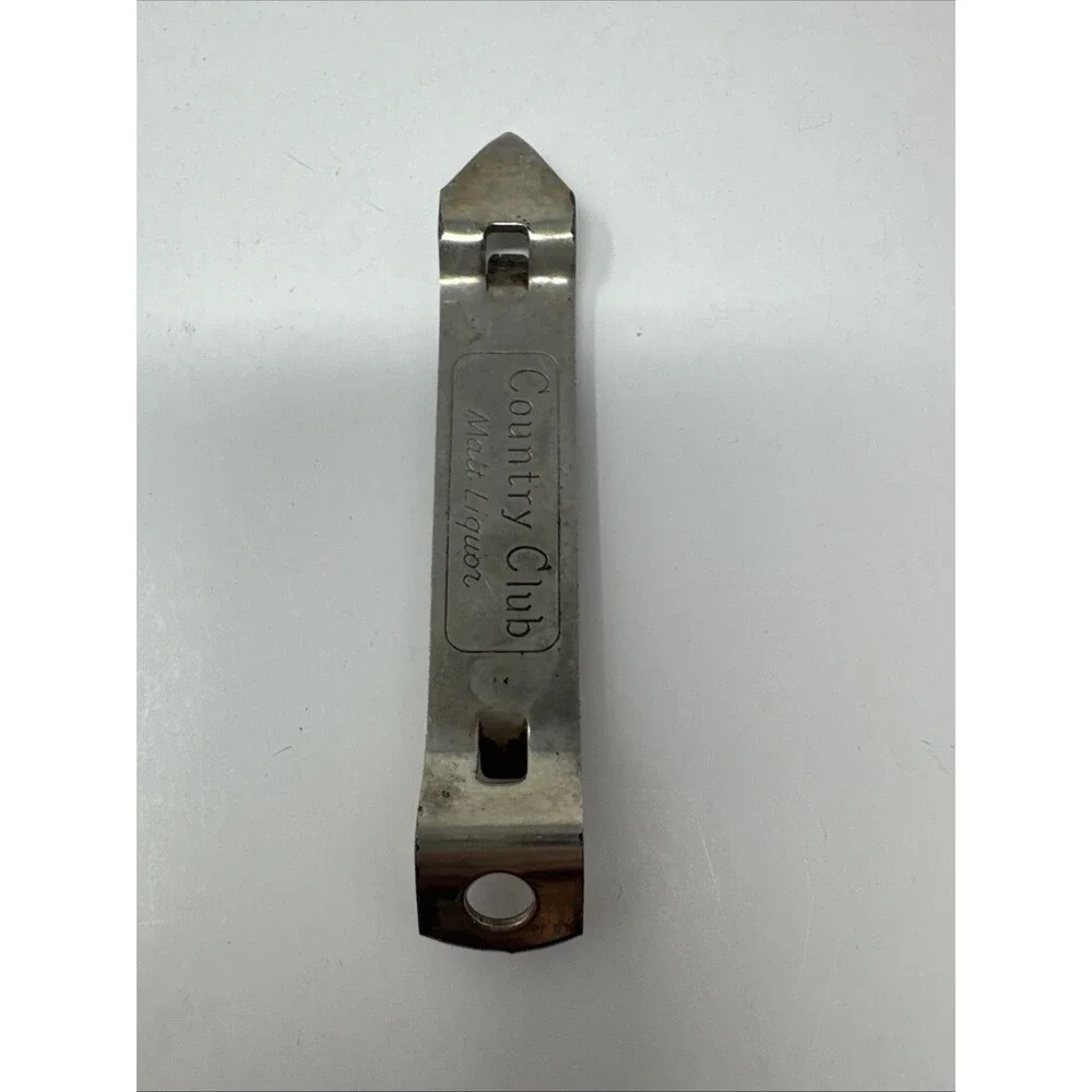 Vintage Bottle Can Opener MK Goetz Brewing Co Country Club Stout Malt Liquor